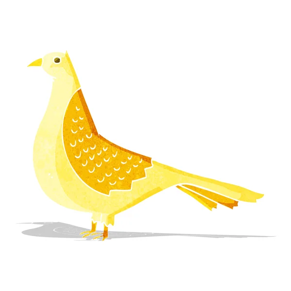 Pájaro de dibujos animados — Vector de stock