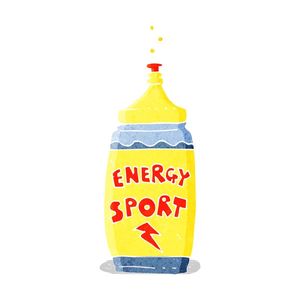 Dessin animé boisson énergétique — Image vectorielle