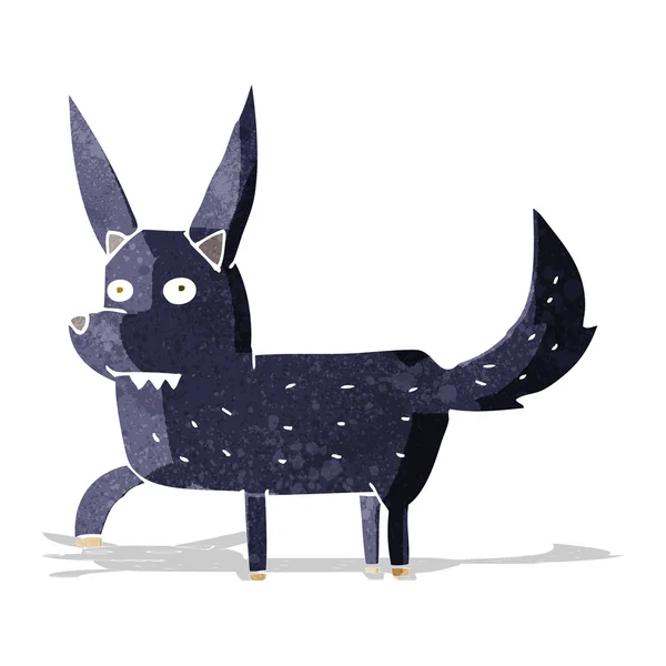 Карикатурная дикая собака — стоковый вектор