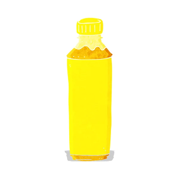 Cartoon juice flaska — Stock vektor