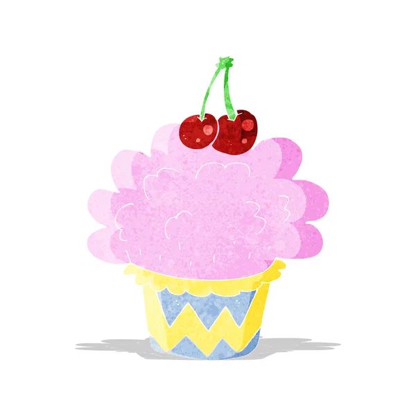 Cartoon Cupcake — Stock vektor