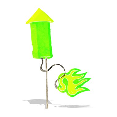 karikatür havai fişek