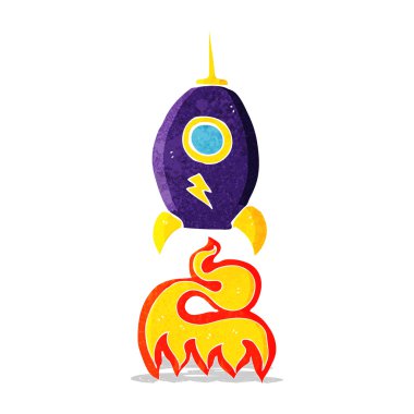 çizgi film uzay gemisi