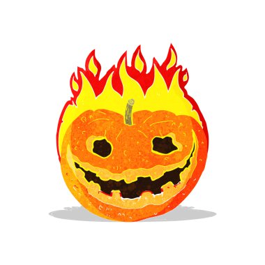 Çizgi Film ürkütücü kabak