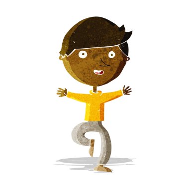 heyecanlı adam çizgi film