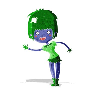 karikatür vampir kız