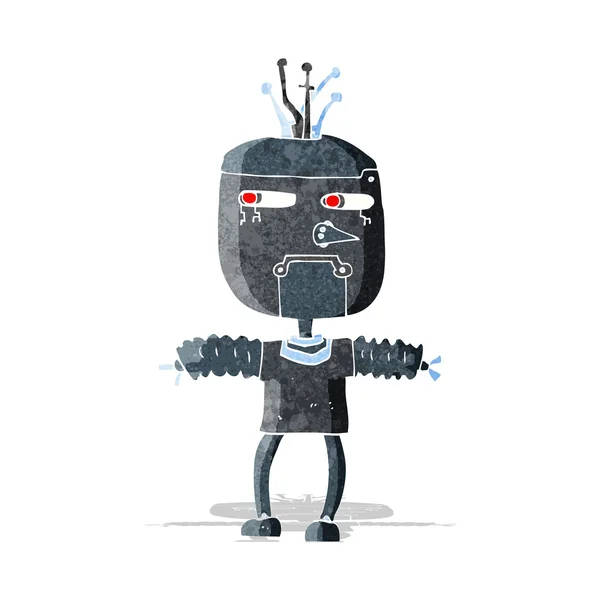 Cartoon-Roboter — Stockvektor