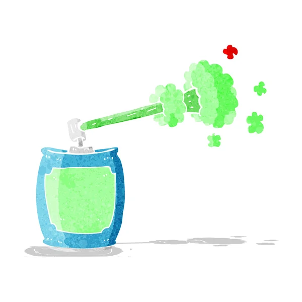Kreslený aerosol sprej může — Stockový vektor