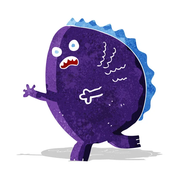 Monstruo de dibujos animados — Vector de stock