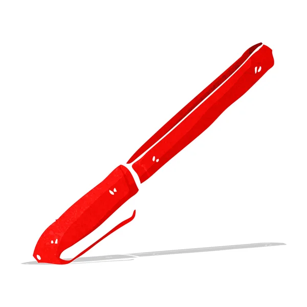 Cartoon pen — Stockvector