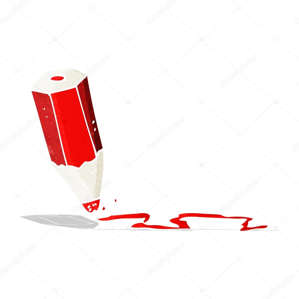 Cartone animato disegno matita colorata — Vettoriale Stock