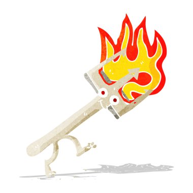 çizgi film şeytan çatal