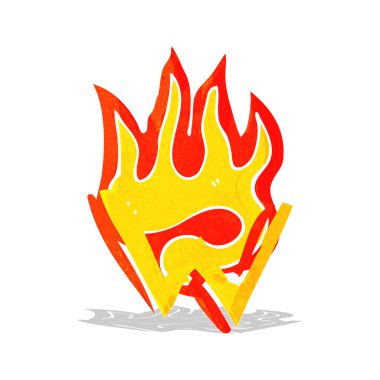 çizgi film yanan mektup