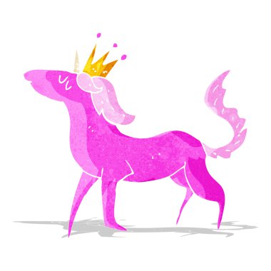 karikatür unicorn