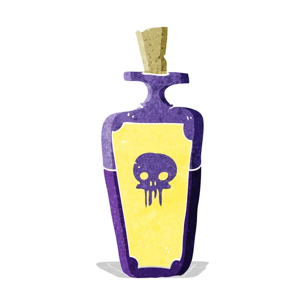 Cartoon potion bottle — Stock Vector
