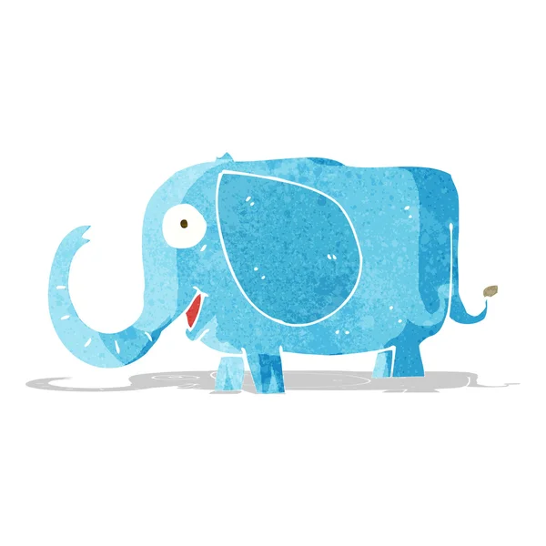 Cartoon baby elefant — Stock vektor