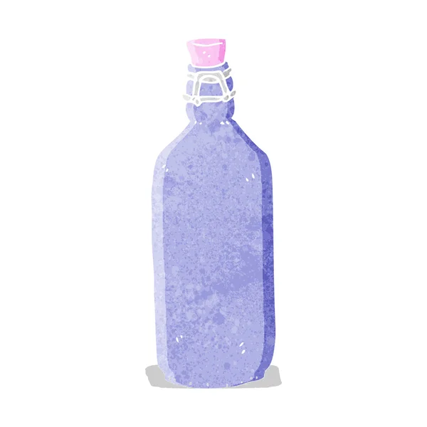 Botella tradicional de dibujos animados — Vector de stock