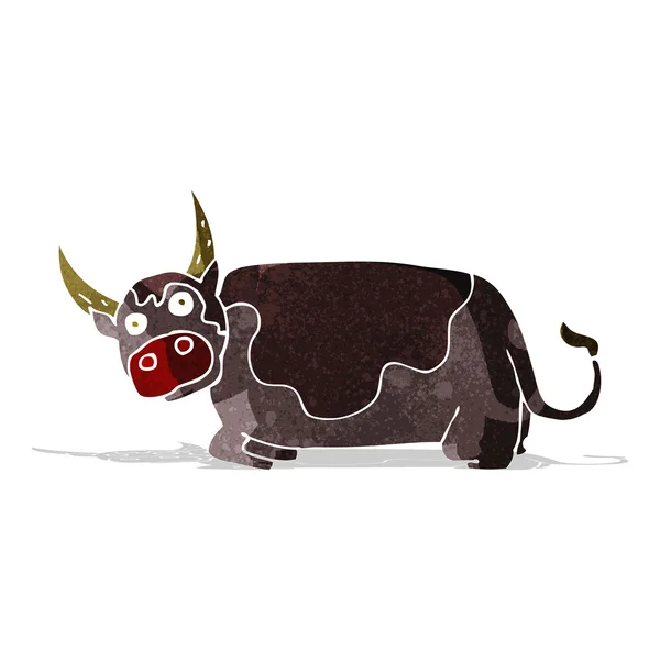 Cartoon bull — Stock Vector