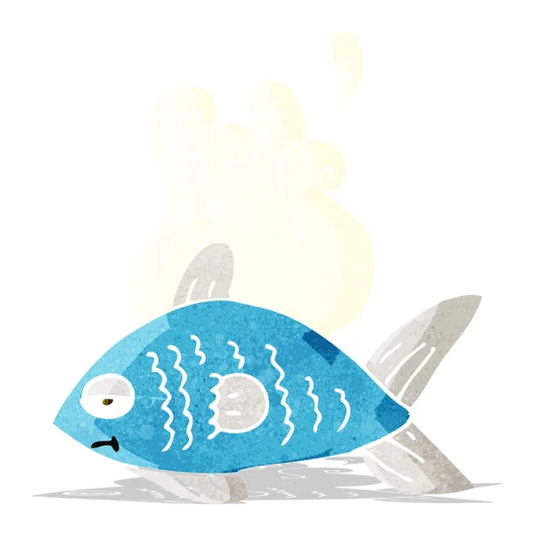 Kreslené vtipné ryby — Stockový vektor