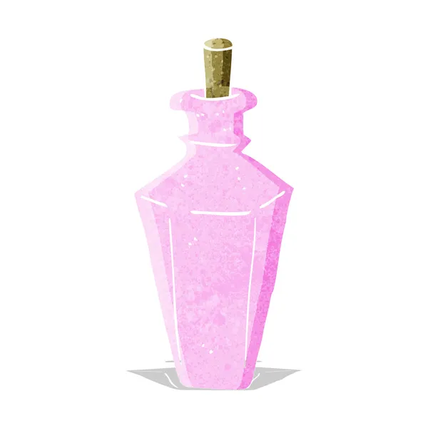 Frasco de perfume de desenhos animados fragrância — Vetor de Stock