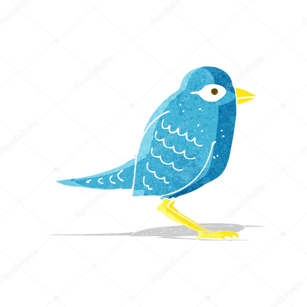 Cartoon garden bird Stock Vector Image by ©lineartestpilot 51085933