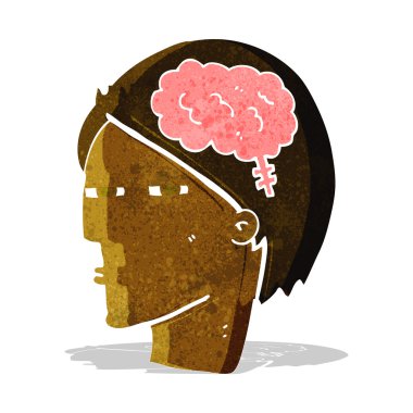 Çizgi filmci dikkatli düşünüyor.