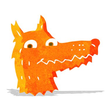 çizgi film tilki kafası