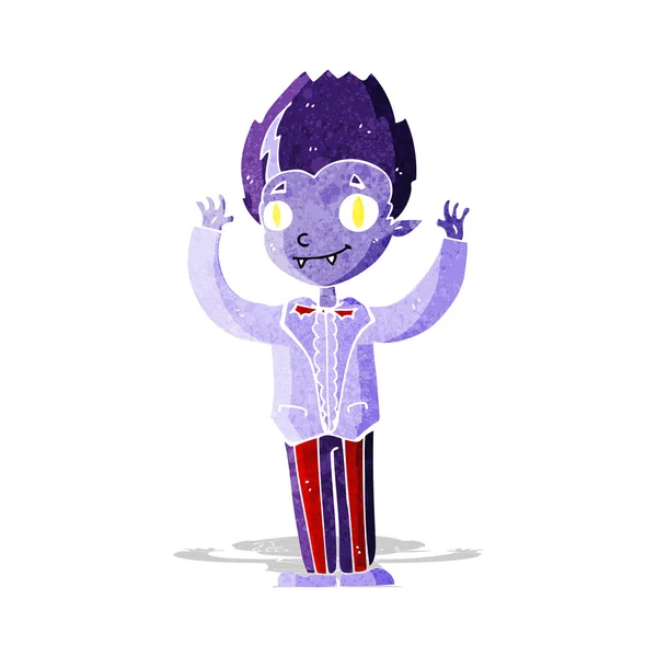 Dibujos animados Vampire Boy — Vector de stock