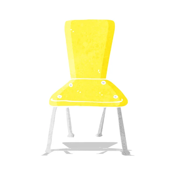 Desenhos animados cadeira da velha escola —  Vetores de Stock