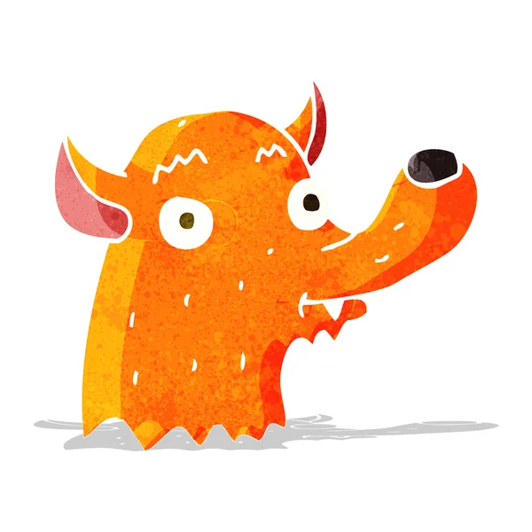 Desenho animado raposa feliz — Vetor de Stock