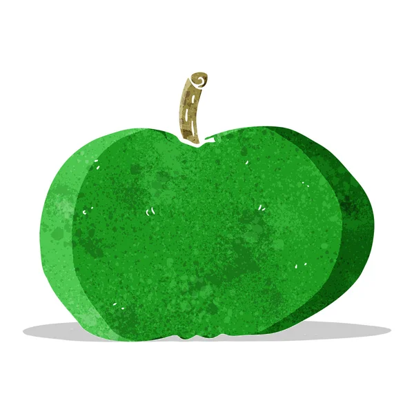 Kreslený šťastný jablko — Stockový vektor