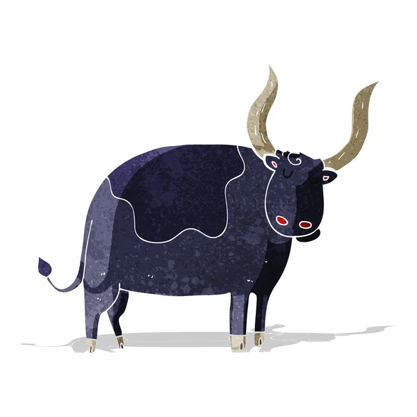 Cartoon ox — Stockvector