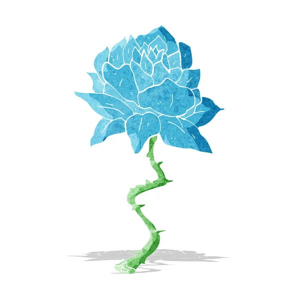 Flor de dibujos animados — Vector de stock