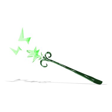 çizgi film sihirli değnek