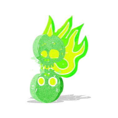 çizgi film cadılar bayramı kemik numarası