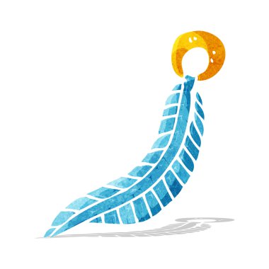 çizgi film tüy Anahtarlık