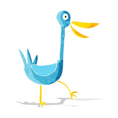 komik karikatür ördek