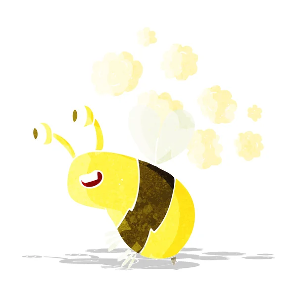 Kreskówka szczęśliwy Pszczoła — Wektor stockowy