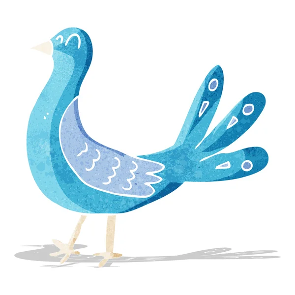 Karikatür kuş — Stok Vektör