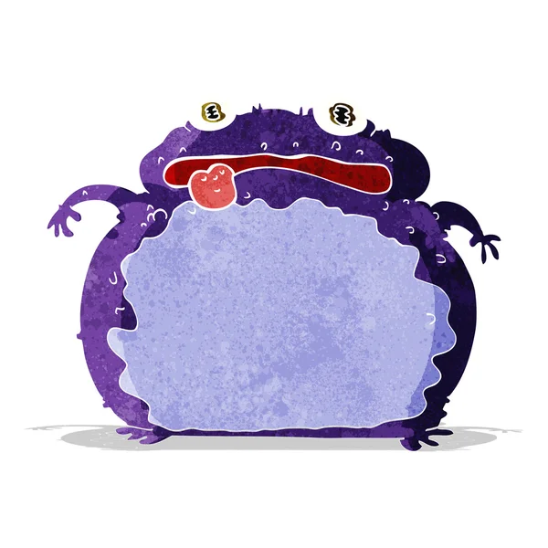 Żaba śmieszne kreskówki — Wektor stockowy