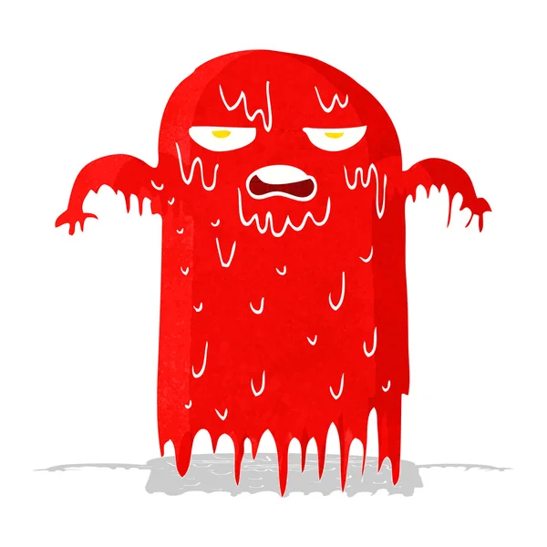 Cartoon spooky ghost — Stockvector