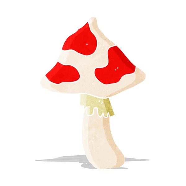 Toadstool dos desenhos animados — Vetor de Stock