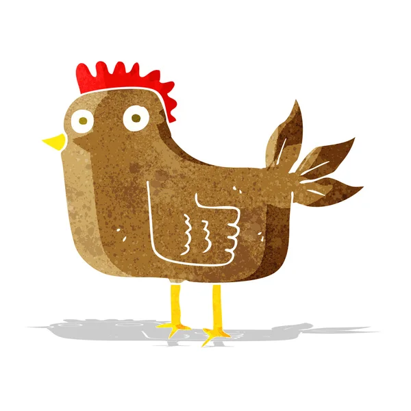 Cartoon hen — Stock Vector