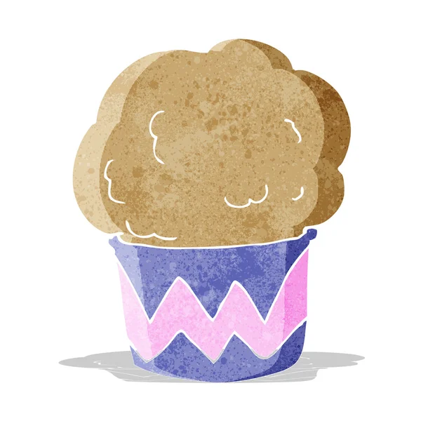Cupcake de bande dessinée — Image vectorielle
