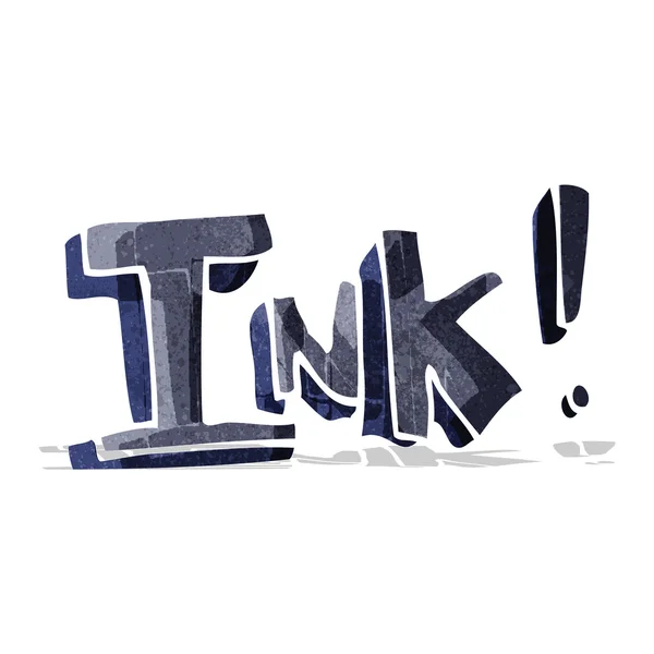 Inkt cartoon — Stockvector