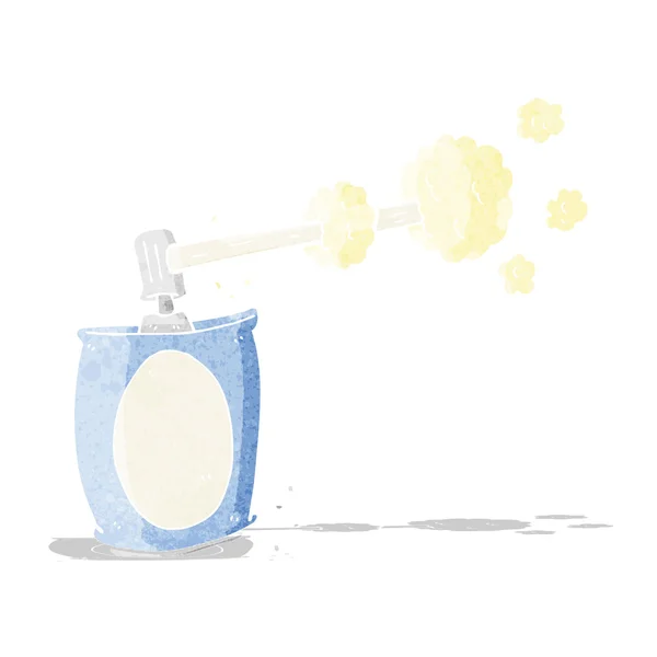 Spray aerosol cartone animato può — Vettoriale Stock