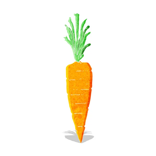 Cartoon carrot — Stock Vector