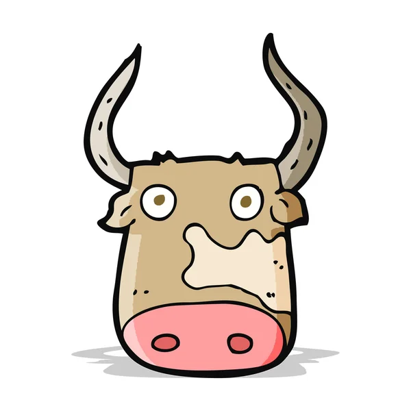 Vaca de dibujos animados — Vector de stock