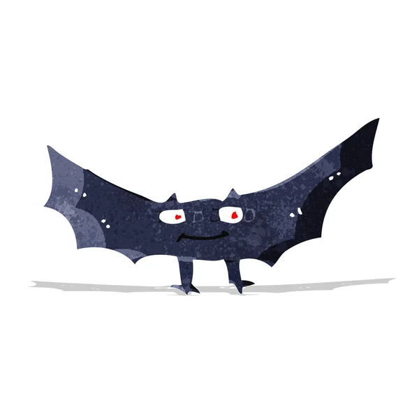 Gruselige Vampirfledermaus — Stockvektor