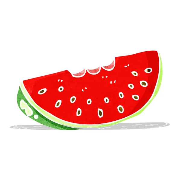 Cartoon vattenmelon segment — Stock vektor